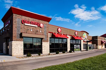 Cold Stone Creamery The finished Cold Stone Creamery storefront